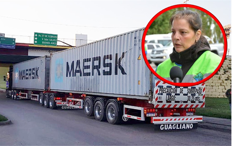 La circulación de camiones bitrenes no está habilitada en Santa Cruz