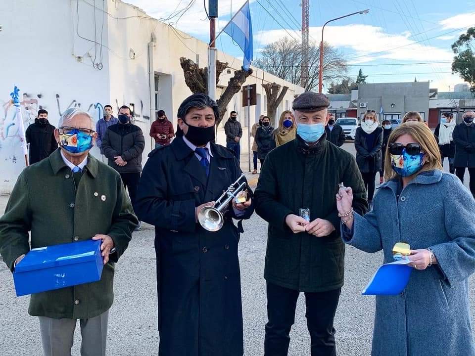 Caleta Olivia conmemoró un nuevo aniversario del Paso a la Inmortalidad de Manuel Belgrano
