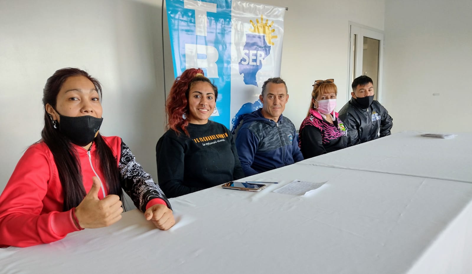 SER Unidos organizó una actividad por el octubre rosa: 