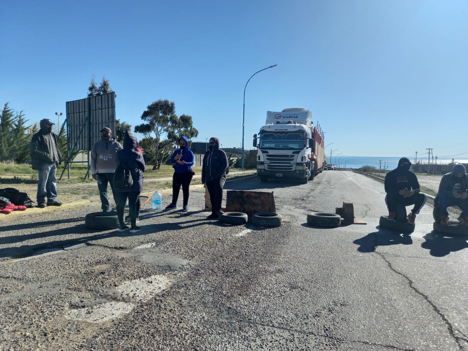 Tras más de ocho horas de corte de ruta 