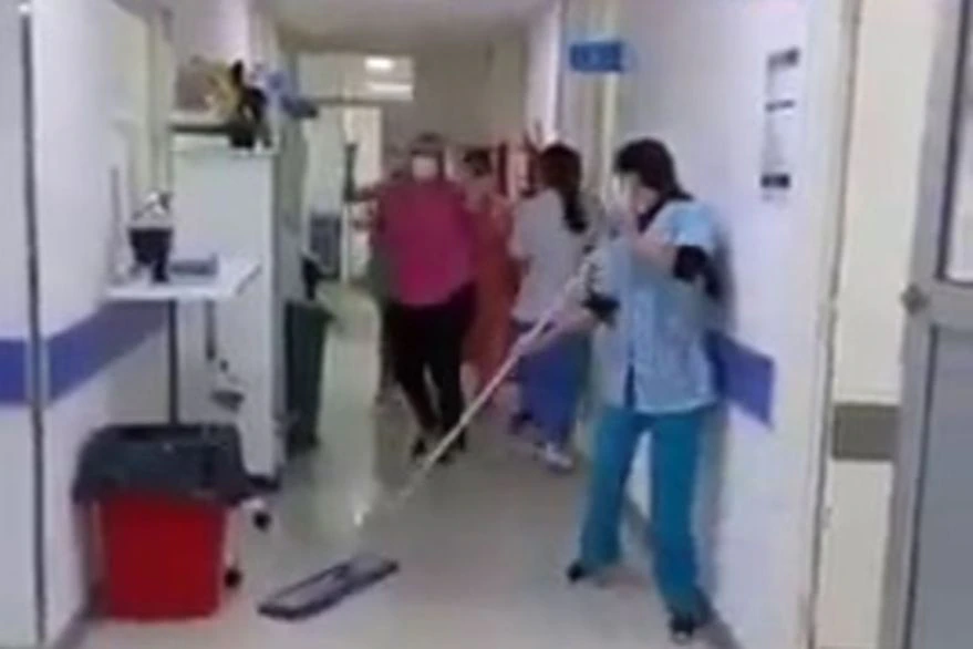 Mar de Ajó: el hospital que no tiene pacientes con Covid por primera vez en más de un año y festejó con un baile