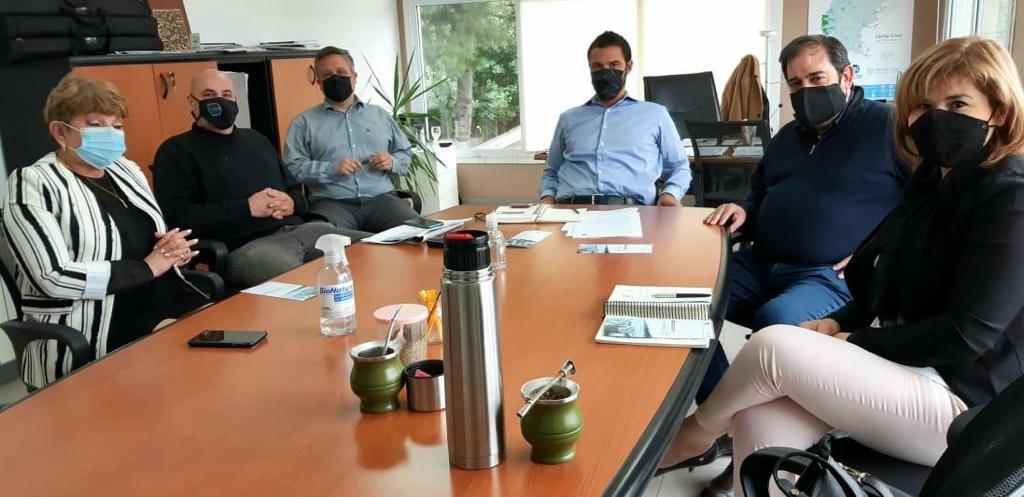 Intensa agenda de trabajo de la Cámara de Comercio, Industria, Producción y Servicios de Caleta Olivia en la Capital Provincial