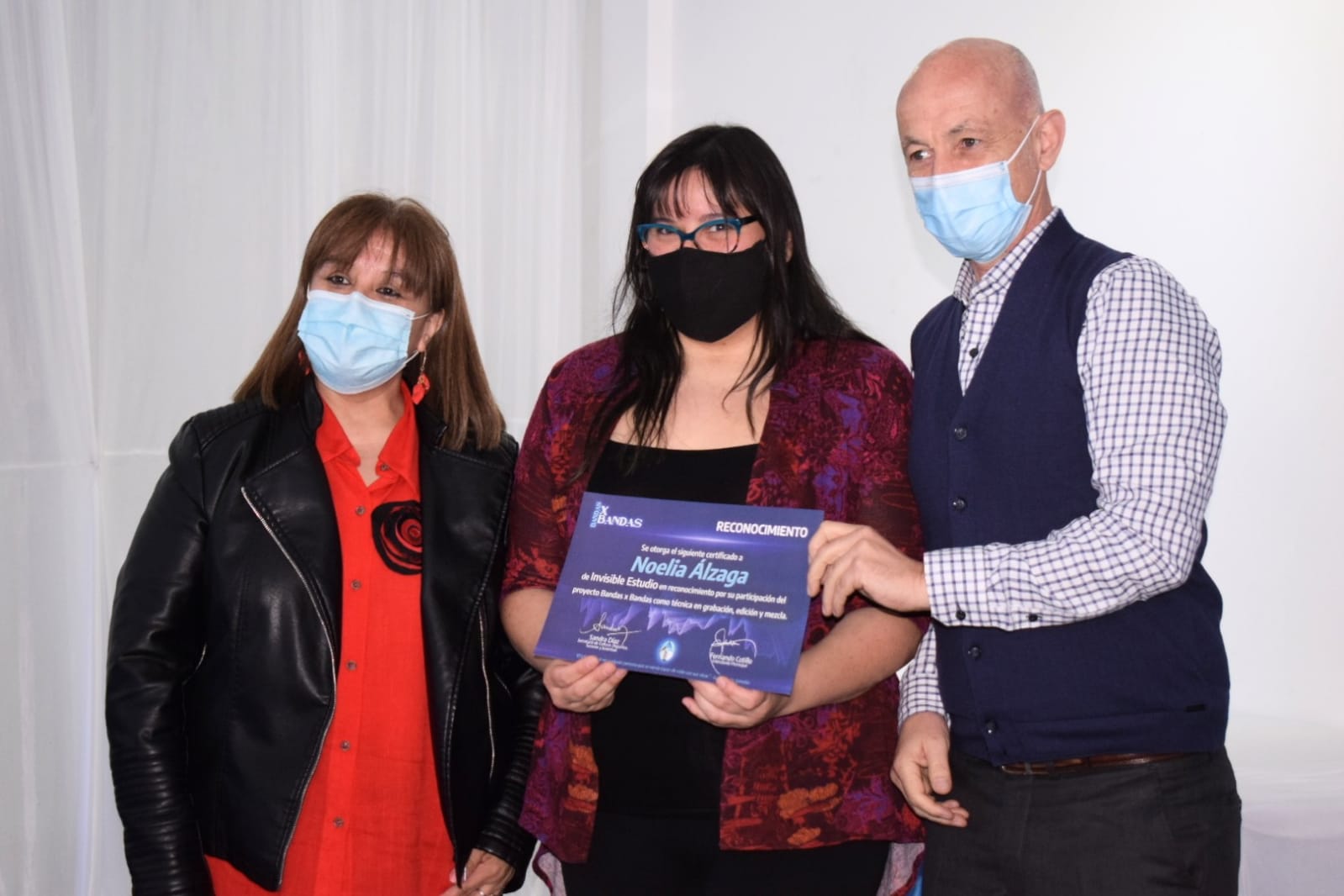 Bandas x bandas: el municipio hizo entrega de un aporte económico a las bandas que participaron