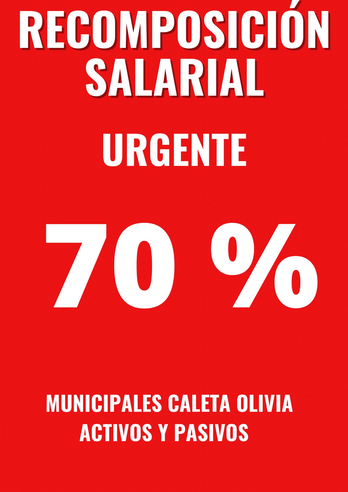 Crio. José Britos: “En Caleta Olivia están en un 90% con medidas de fuerza”