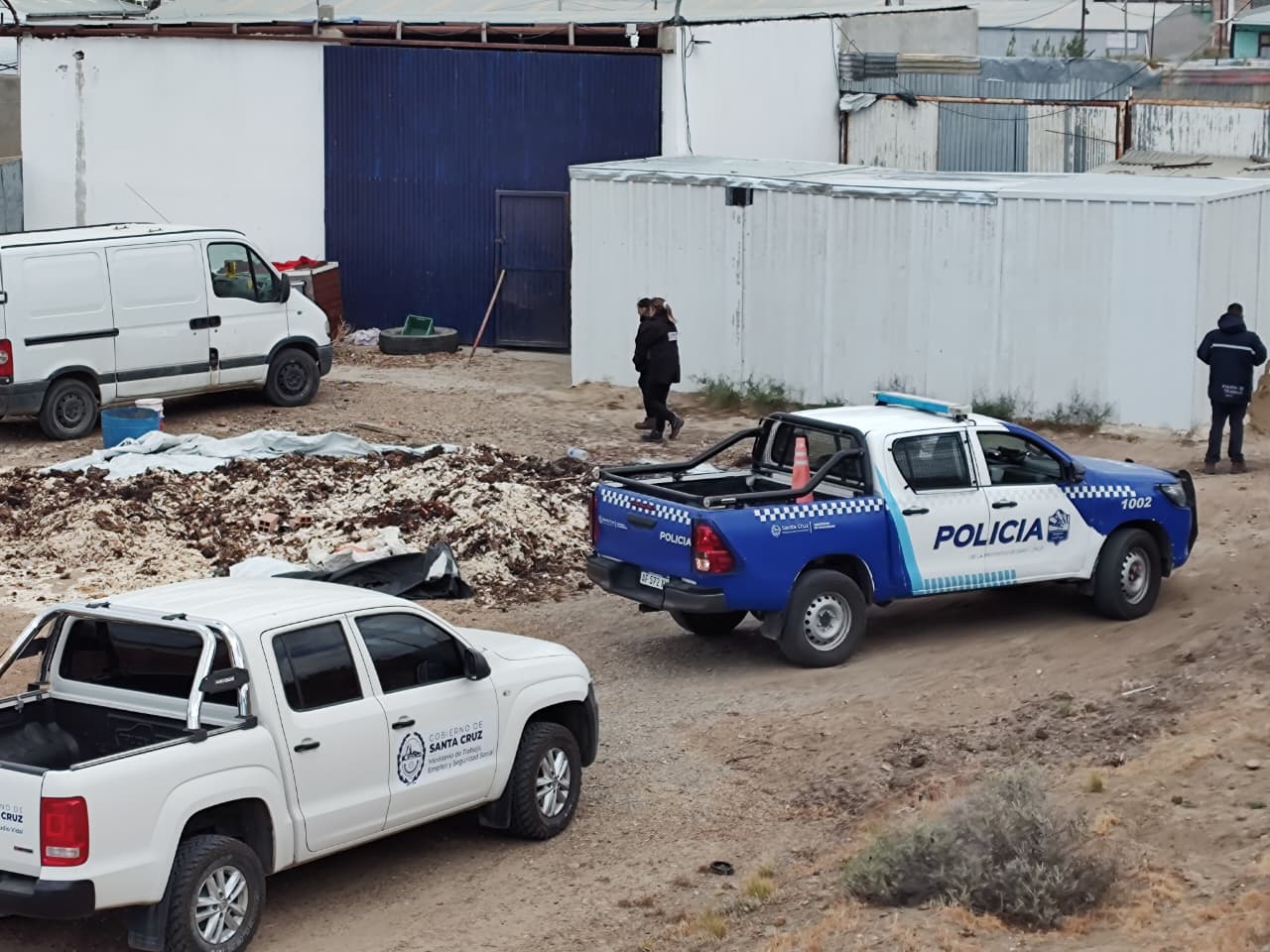 Allanamiento por drogas en el Barrio Industrial de Caleta Olivia