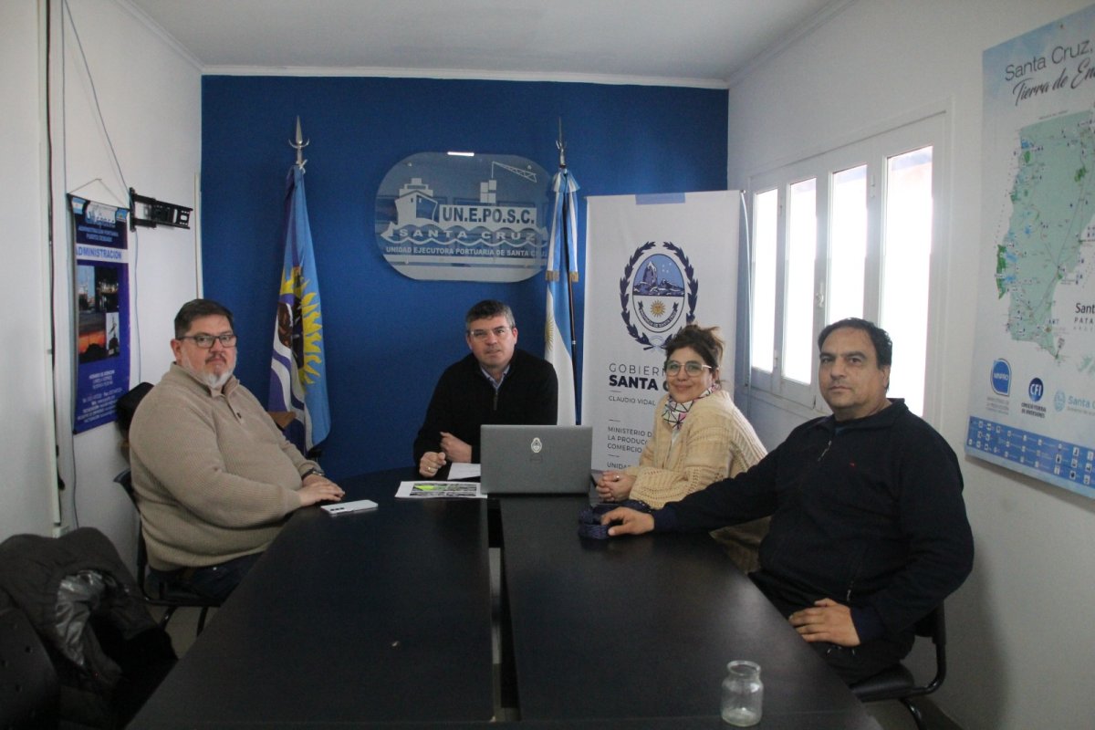 Puerto Deseado: el Gobierno provincial impulsa nuevas inversiones para diversificar la economía y generar empleo