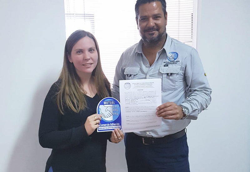 Mutual de Petroleros Jerárquicos firmó importantes convenios con una Escribanía y una Gestoría Automotor