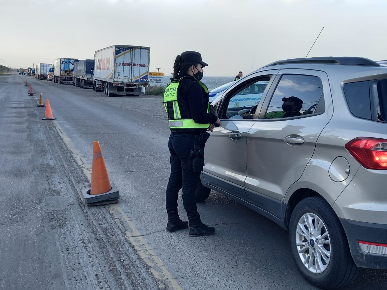 Por el temporal inhabilitaron hasta nuevo aviso el acceso a la ruta 3