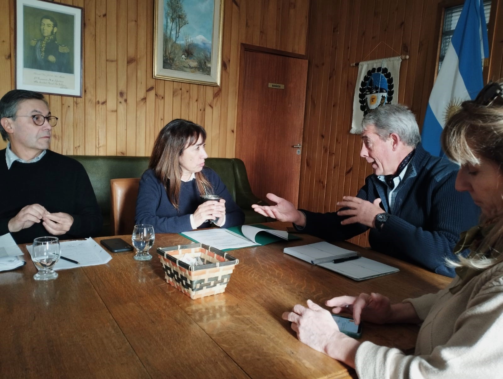 Roxana Reyes visitó la Sociedad Rural de Río Gallegos y prometió apoyo efectivo al sector agropecuario