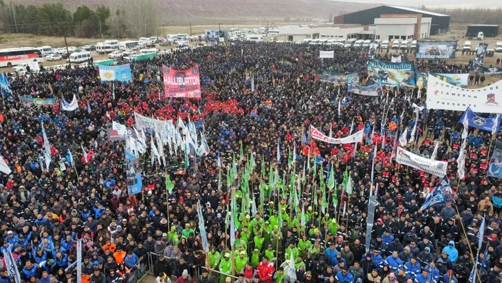 Petroleros ratificó el paro en Vaca Muerta