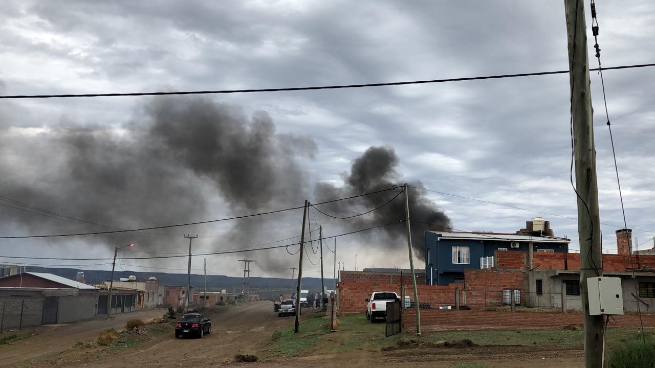 URGENTE: incendio en Barrio Bicentenario
