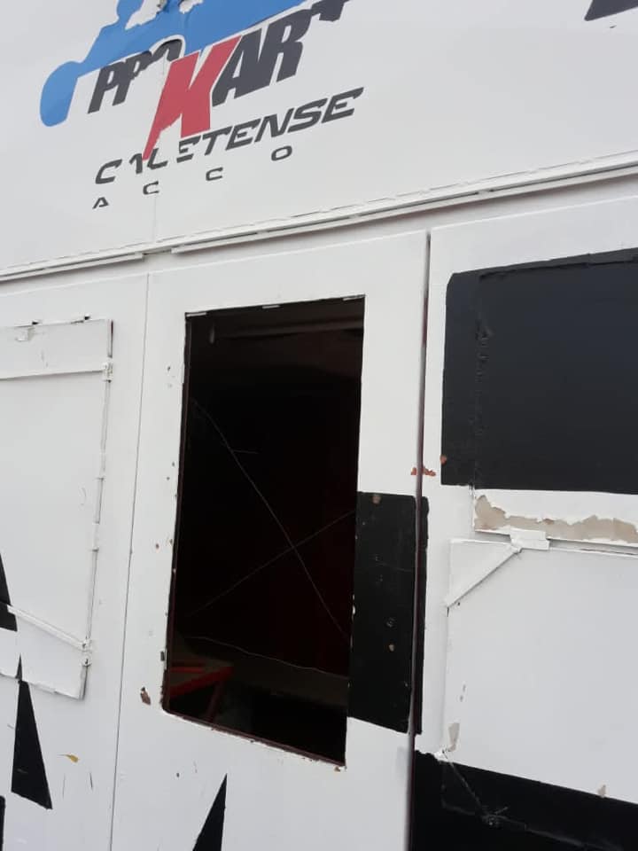 Otra vez vandalizaron el Auto Club de Cleta Olivia