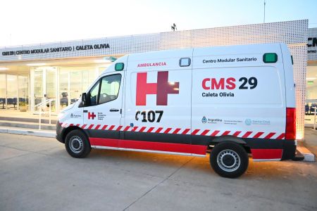 Robo en el Hospital Modular de Caleta Olivia