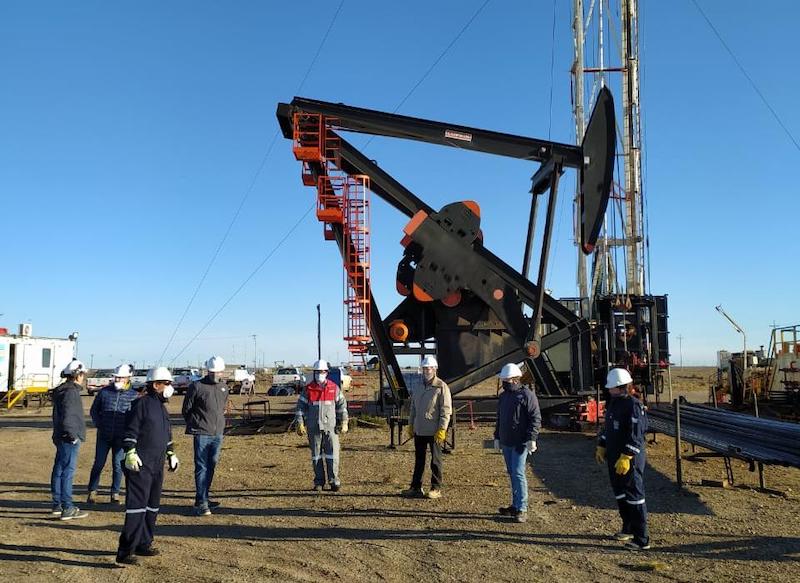 El Instituto de Energía inspecciono el área de Koluel Kaike