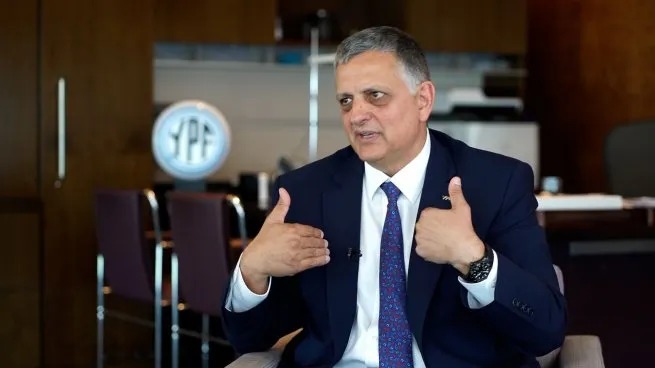 Horacio Marín, presidente de YPF: 