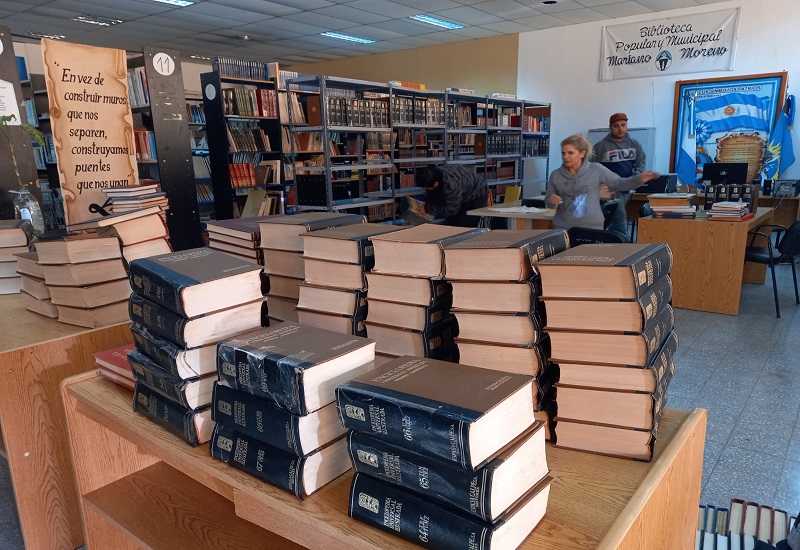 La Biblioteca Mariano Moreno cumple 50 años y celebrará con un café literario