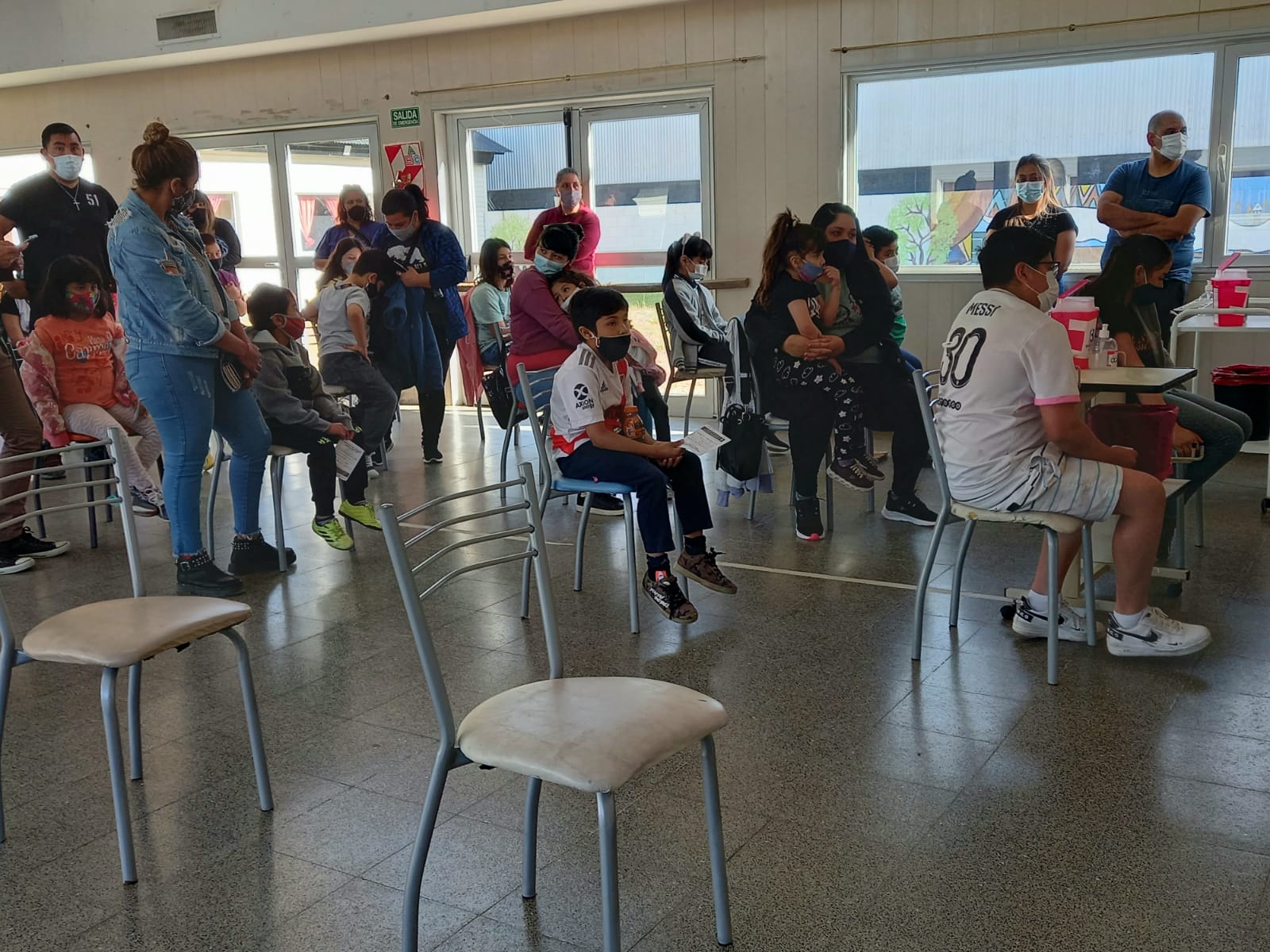 Gran convocatoria de menores de 3 a 11 años para vacunarse en el CIC 17 de Octubre 