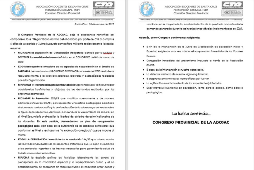 Jubilados de Caleta Olivia usarán la 6ª Banca del HCD para reclamar por PAMI