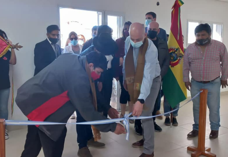 El SUM del Centro de Residentes Bolivianos quedó oficialmente inaugurado