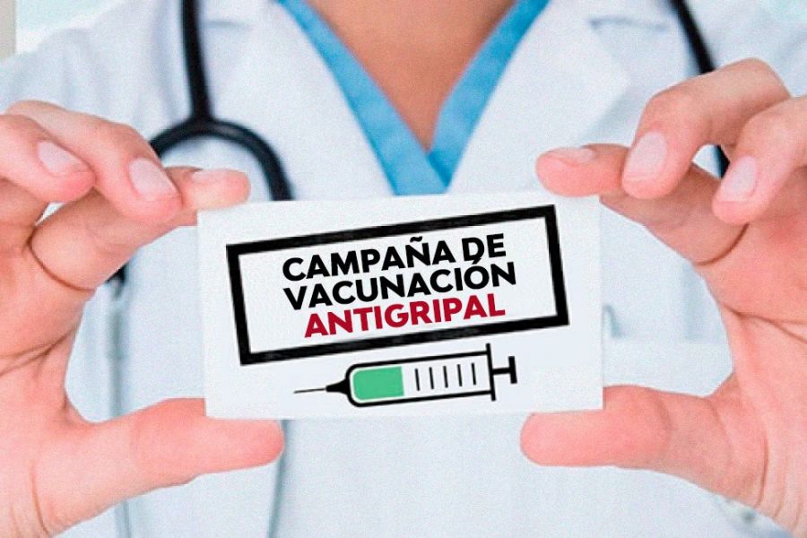 Campaña antigripal: mañana vacunarán a personal esencial, embarazadas y pacientes con indicación médica