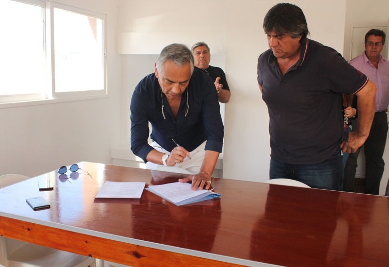 Soloaga entregó equipamiento a SPSE para asegurar abastecimiento de agua