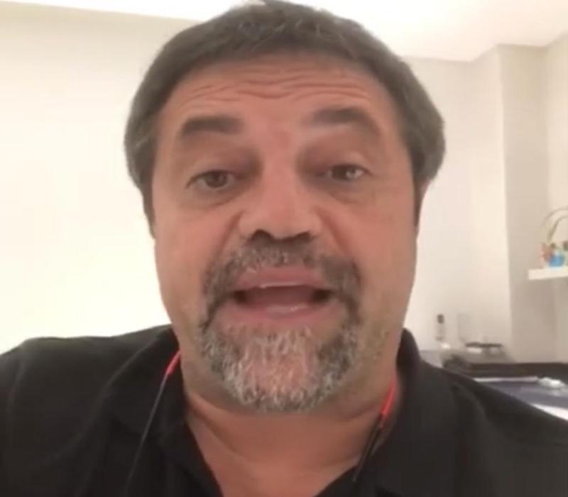 El reconocido DT Caruso Lombardi, saludo al club Estudiantes en su cumpleaños