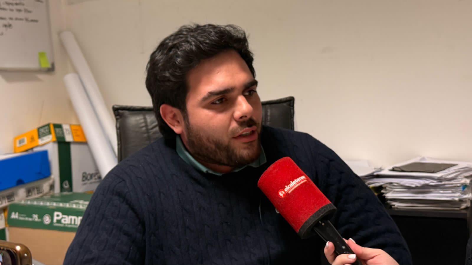 Lucas Haidamaschuk: “ Caleta Olivia hoy está trabajando en cuanto a lo que es el avance planificado”