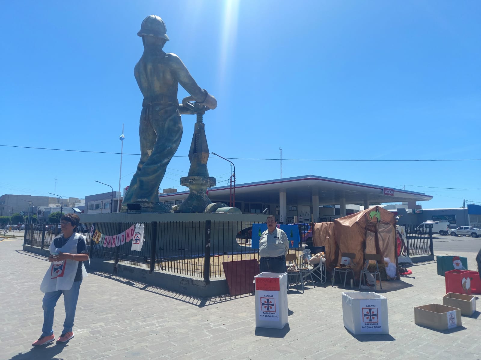 Crio. José Britos: “En Caleta Olivia están en un 90% con medidas de fuerza”