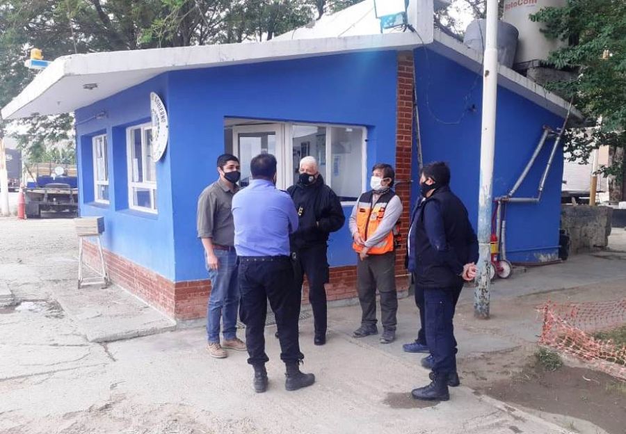 Coordinan trabajo para el turismo y el verano: autoridades de Seguridad recorrieron la Unidad Operativa Ramón Santos