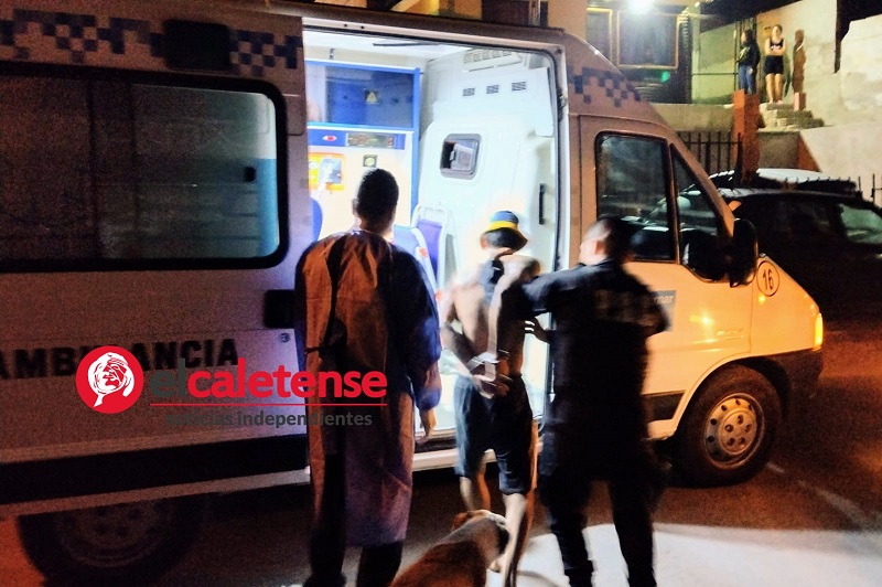 El hombre con problema psiquiátricos del barrio unión fue detenido y trasladado al hospital zonal