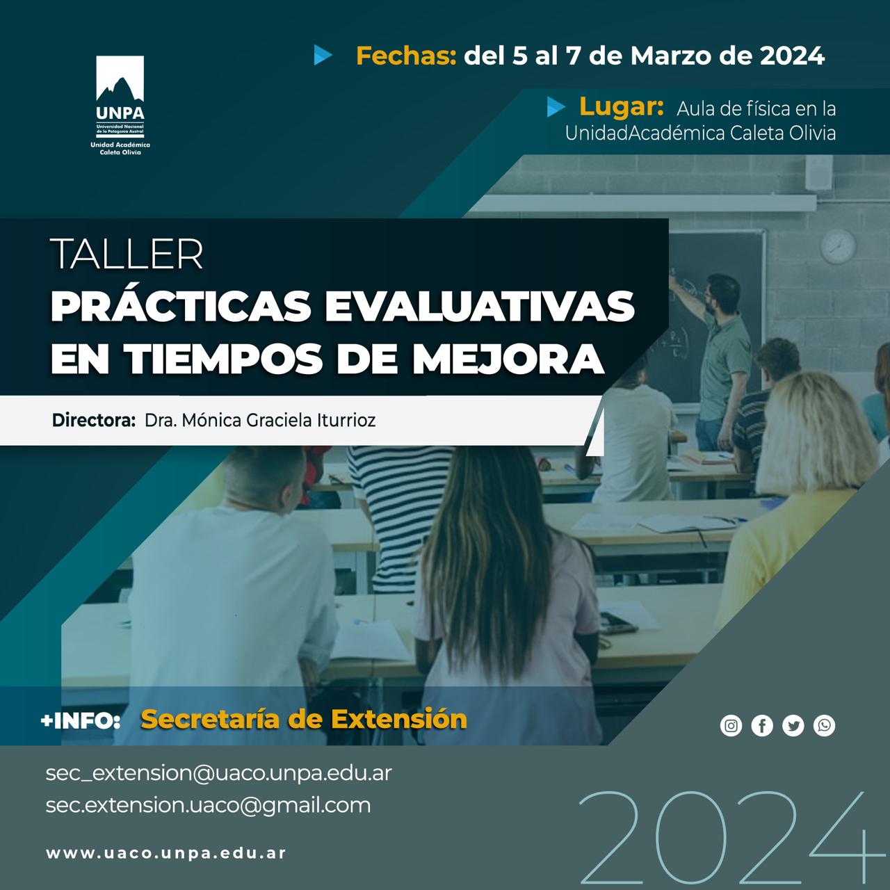 UNPA: la UACO presenta un novedoso taller sobre 