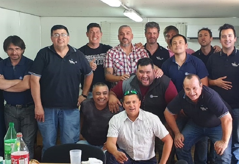 Villegas y Klappenbach visitaron la Base de Baker Hughes en Cerro Dragón