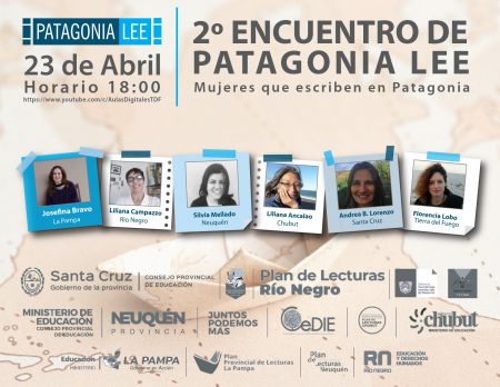 Se realizará el Segundo Encuentro Virtual Patagonia Lee 