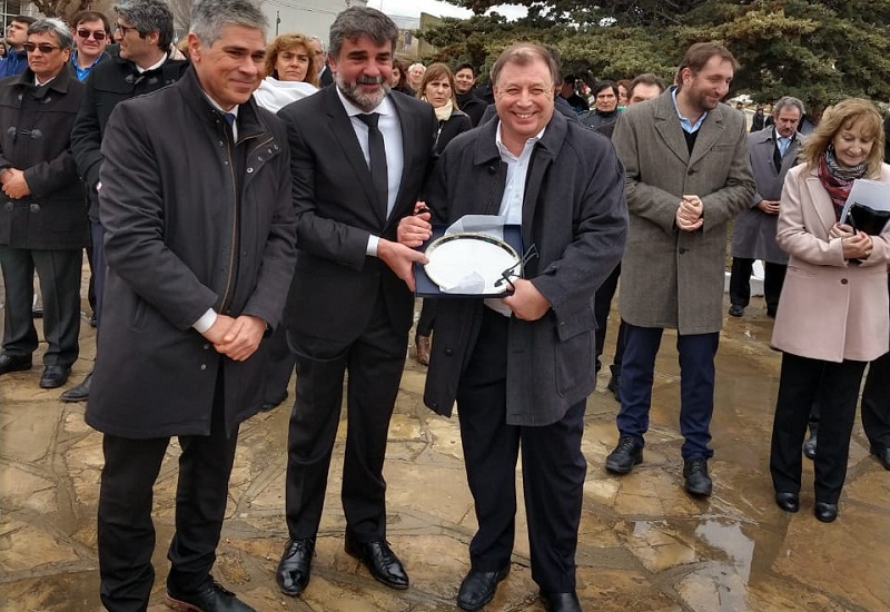 Pablo Gonzalez participò del 118° Aniversario de Puerto San Julián