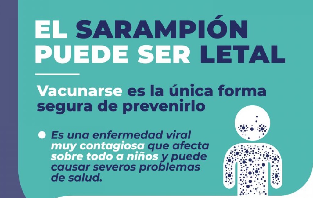 Alerta sarampión: Salud intensifica la vigilancia epidemiológica 