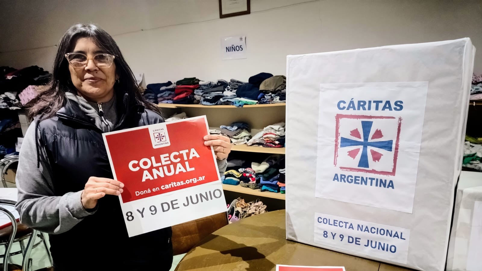 Caleta Olivia se une a la Colecta Anual de Cáritas