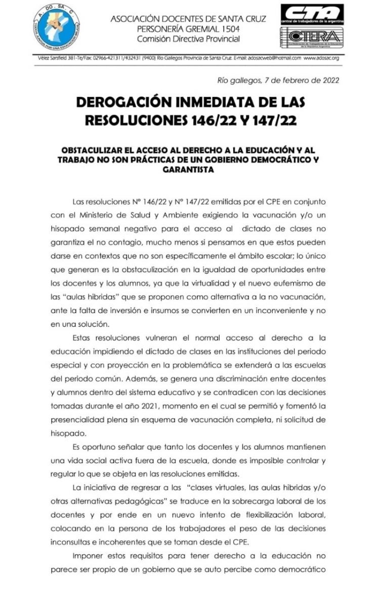 Caleta Olivia: inició la licitación para renovar el sistema de calefacción de la EPP N°88 y el CPES N°42