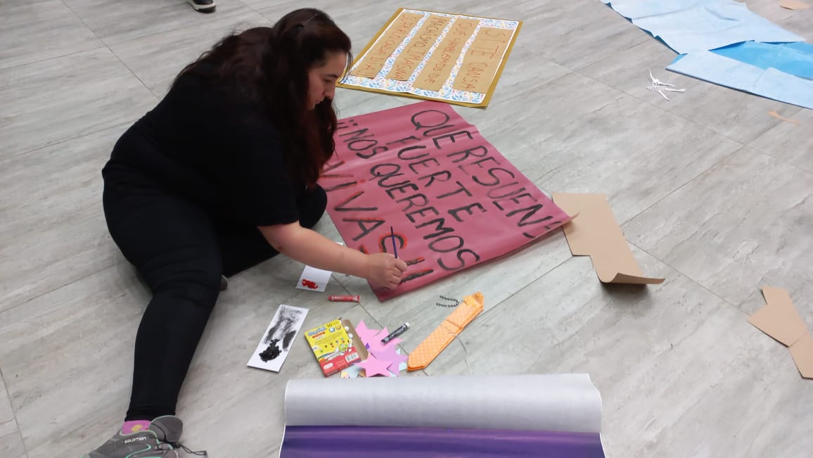 Se concretaron talleres en la previa del Día de la Erradicación de la Violencia contra la Mujer