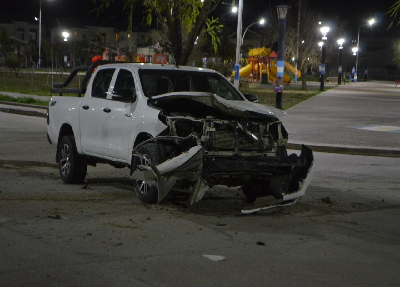 Iba a su trabajo y lo chocó un conductor que estaba borracho que se dio a la fuga