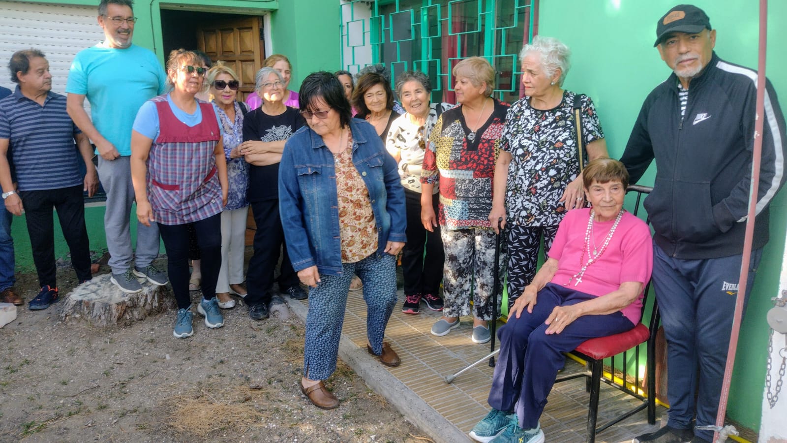 Vecinos de Caleta Olivia emocionaron a 