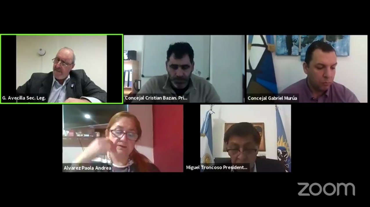 El concejal Murúa solicitó durante la sesion que los vecinos participen en el control de la obra pública