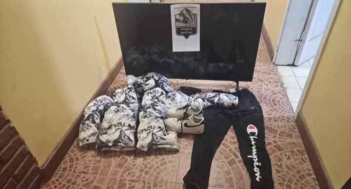 San Julián: Recuperan televisor robado y arrestan al sospechoso