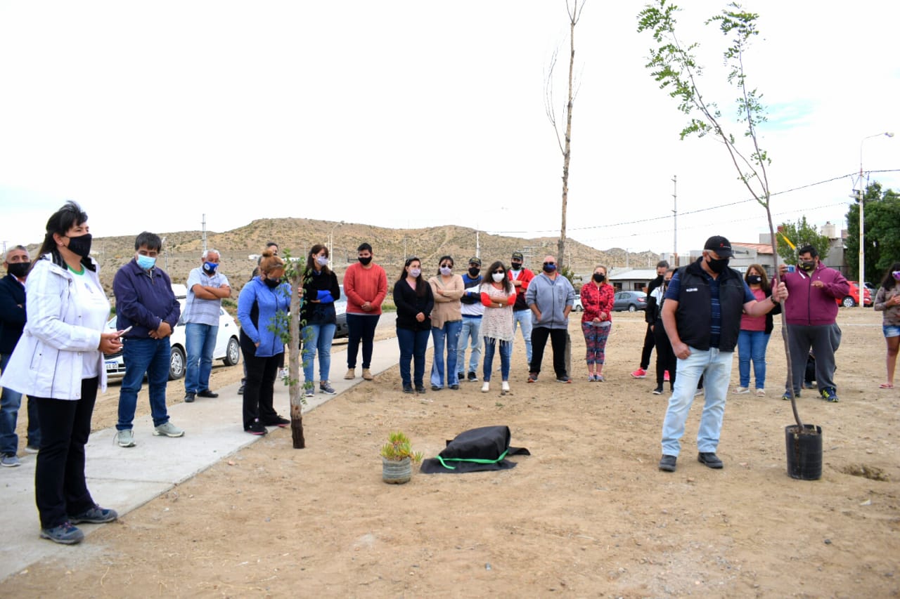 El SIPGER avanza con la construcción de su nuevo polideportivo en Caleta Olivia