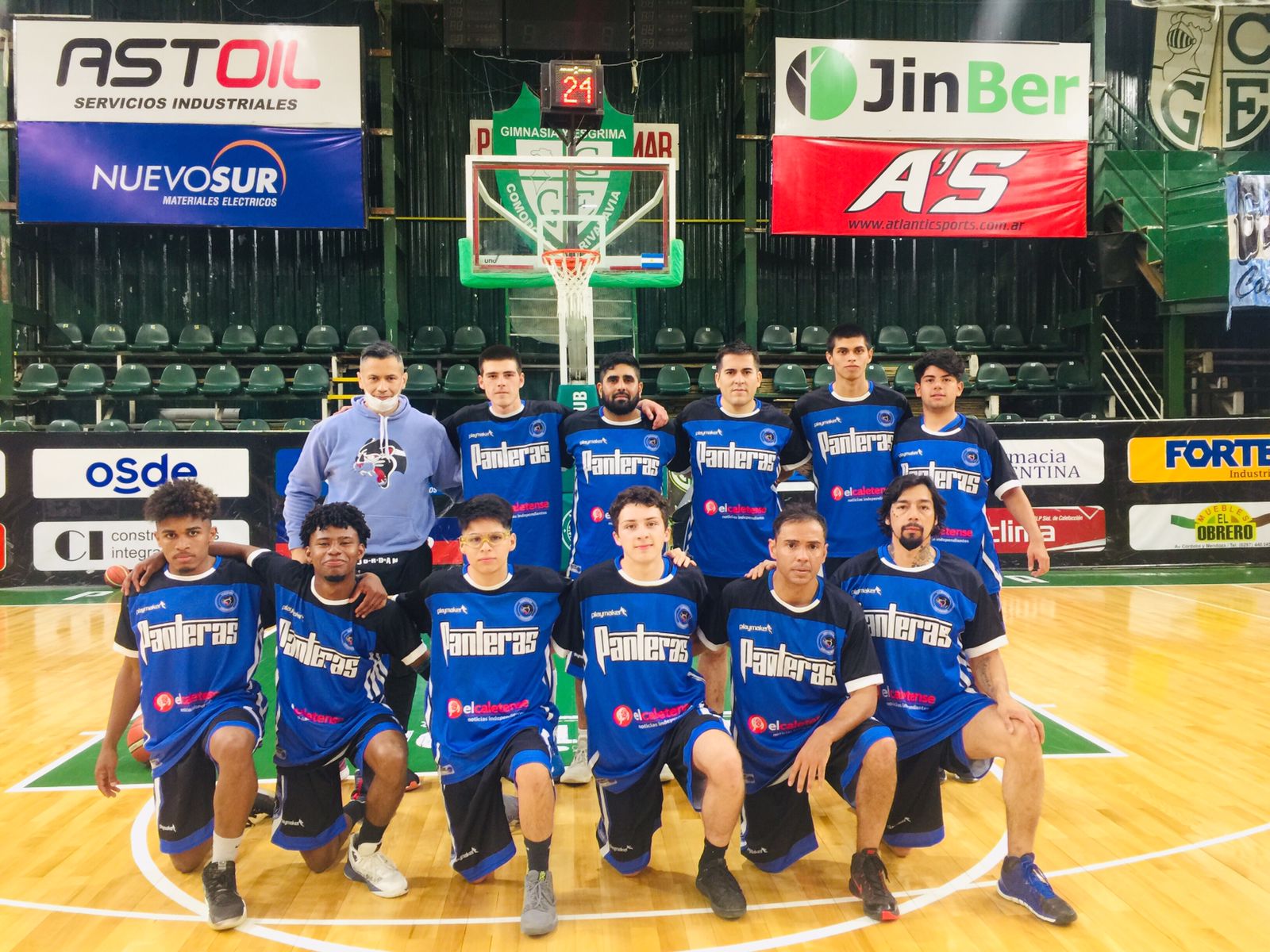 Básquet: Las Panteras no pudieron frente a Gimnasia 