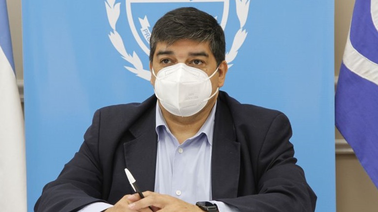 García confirmó que llegaron 8400 dosis de vacuna antigripal y se aplicará a mayores de 70 años primero