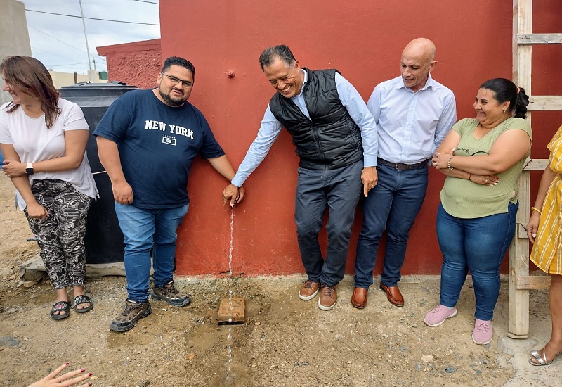 Finalmente se inauguró la red de agua del barrio 150° viviendas