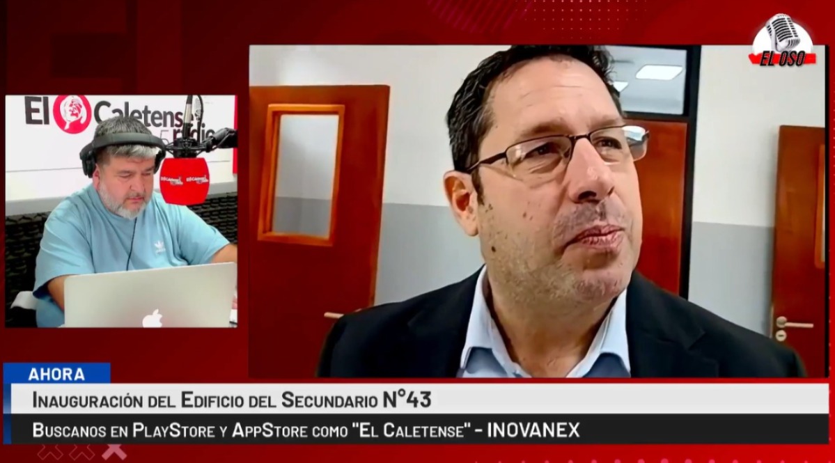 Esteban Palchevich :“Nos llena de orgullo generar este espacio para chicos que no tenían dónde estudiar