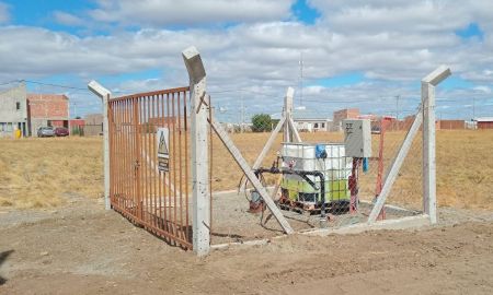 Nuevo pozo de captación y extensión de la red de agua en el Barrio Ayres Argentinos de Río Gallegos