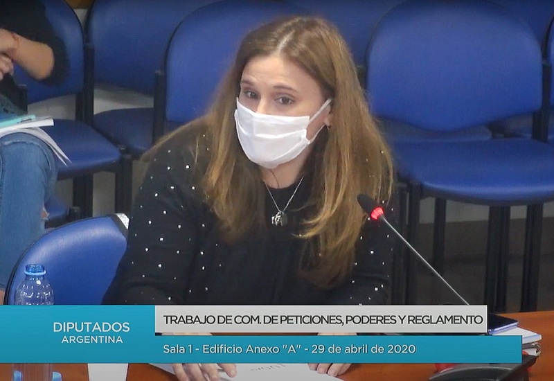 Sesión: la diputada nacional Paola Vessvessian valoro la modernización en el congreso