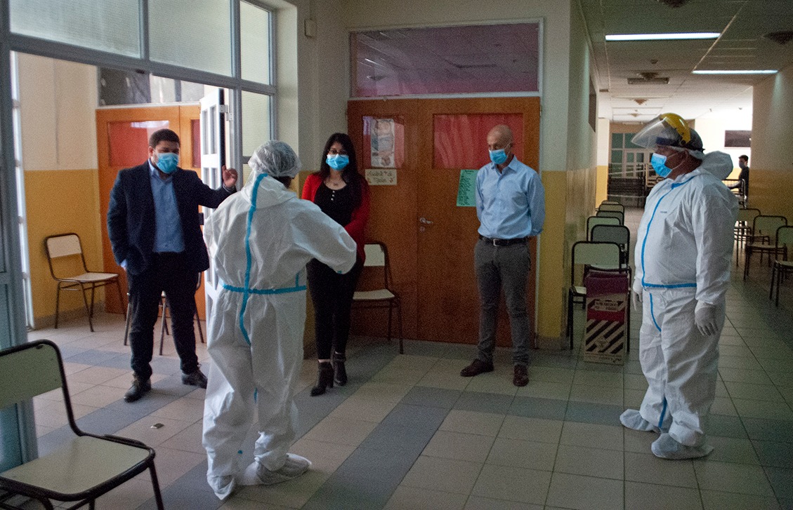 Cotillo recibió a la subsecretaria de Estado e Interior para visitar el Plan Detectar 